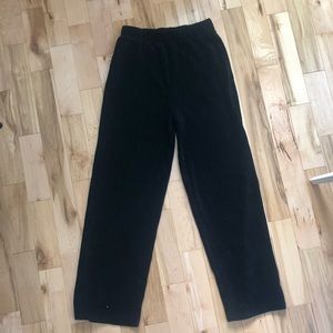 Soft, stretchy corduroy wide/straight-leg pants!